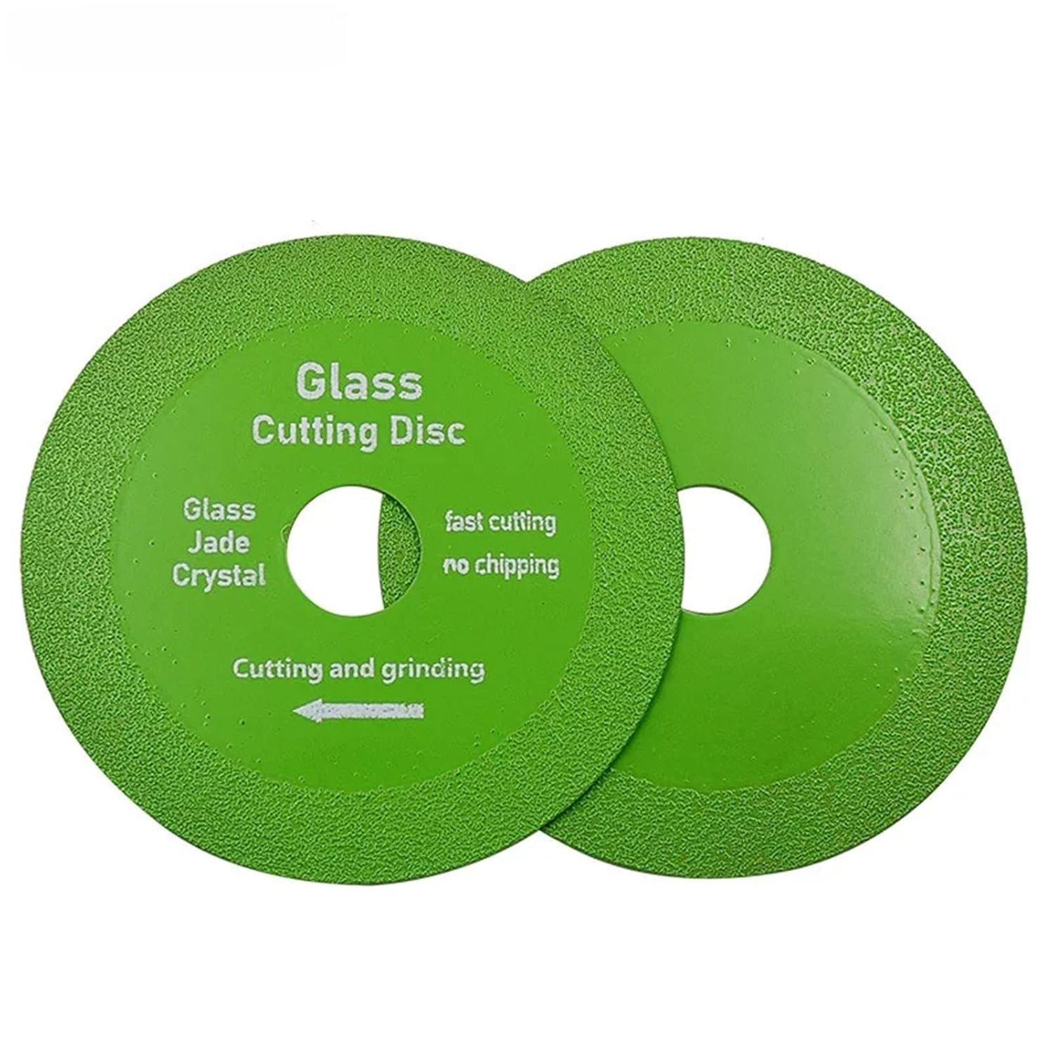 1Pcs Glass Cutting Disc 100/110/115/125mm Ultra-Thin Saw Blade Diamond Jade Wine Bottle Ceramic Polish Angle Grinder Machine(110mm)