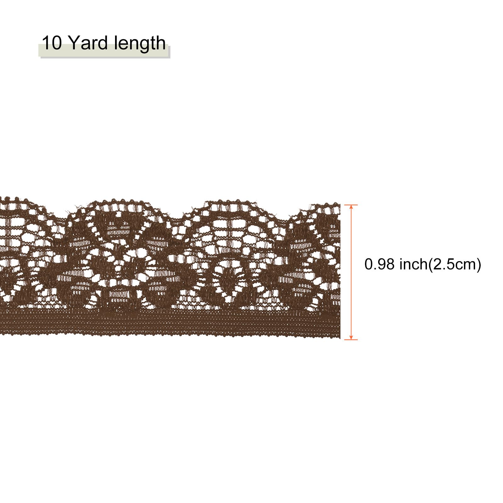 QUARKZMAN Dentelle Coupe Ancien Crochet 0.98 x 10Yards Jaune Dentelle Ruban pour DIY Créacollage Vêtements Tissu Mariage Décoration Cadeau Emballage QUARKZMAN Dentelle Coupe Ancien Crochet 0.98 x 10Yards Jaune Dentelle Ruban pour DIY Créacollage Vêtements Tissu Mariage Décoration Cadeau Emballage