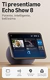 Amazon Echo Show 8 (ultimo modello) - Schermo HD da 8,7" con colori vibranti, audio spaziale, Grafite, con Accesso Anticipato ad Alexa+ - 2