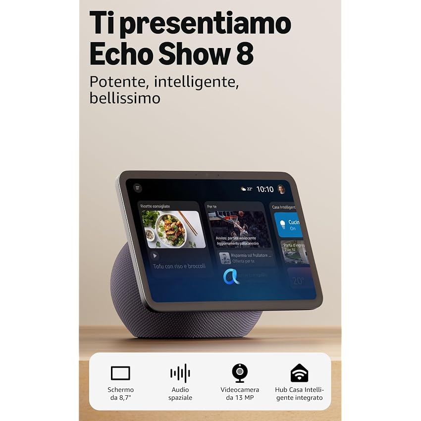 Amazon Echo Show 8 (ultimo modello)