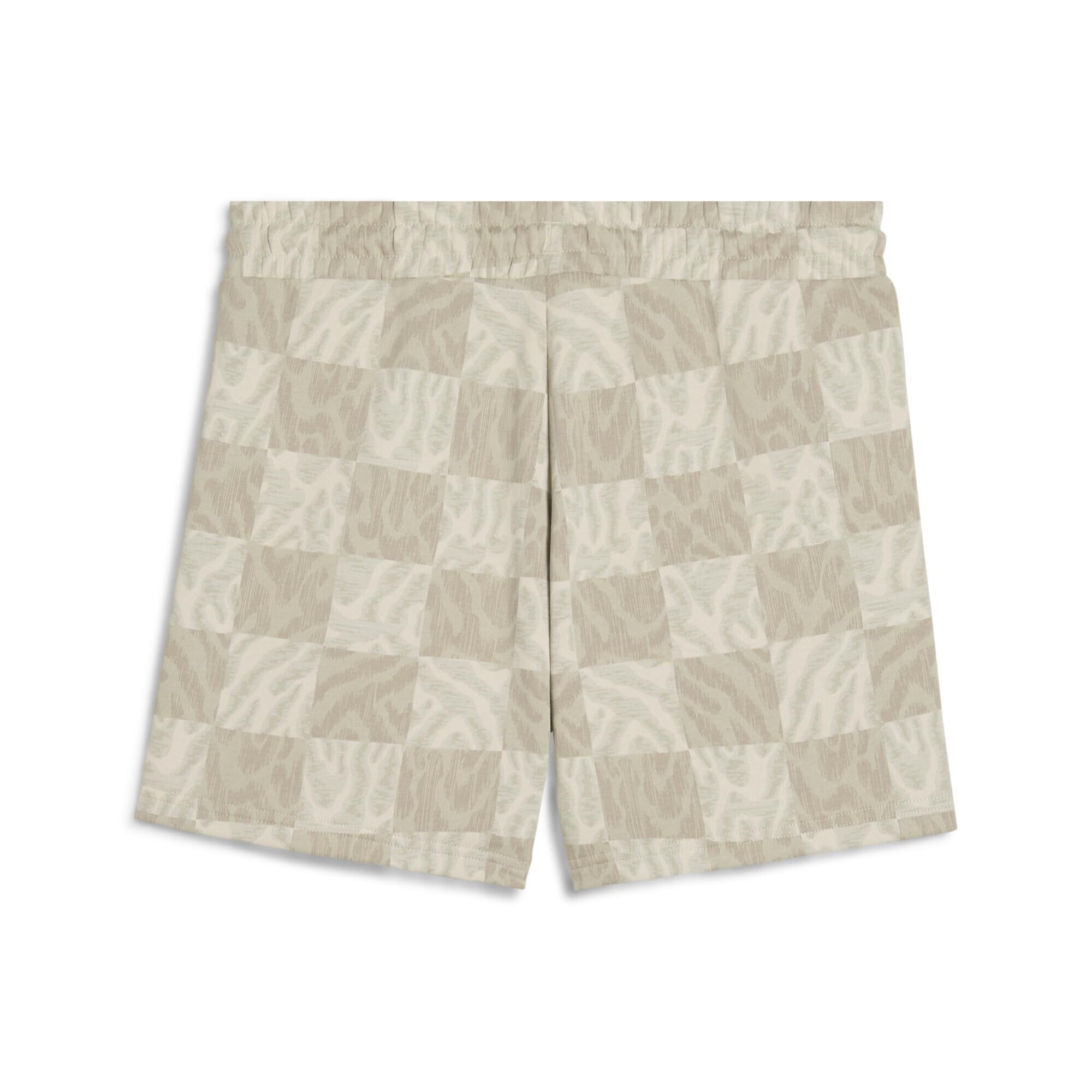 PUMA Ess Graphic Mid-rise Aop Shorts 5" - Szorty z dzianiny Kobiety