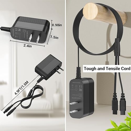 Miniatura 7 de Cable de alimentación para SportDOG Cargador de repuesto 5V Adaptador de enchufe de alimentación para SportDog Compatible con SD-425, SD-425S,