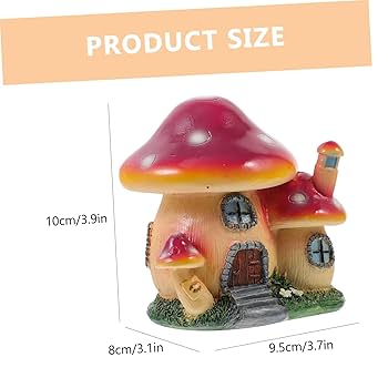 Amazon.co.jp: Milisten キノコハウス小さな装飾品苔マイクロ