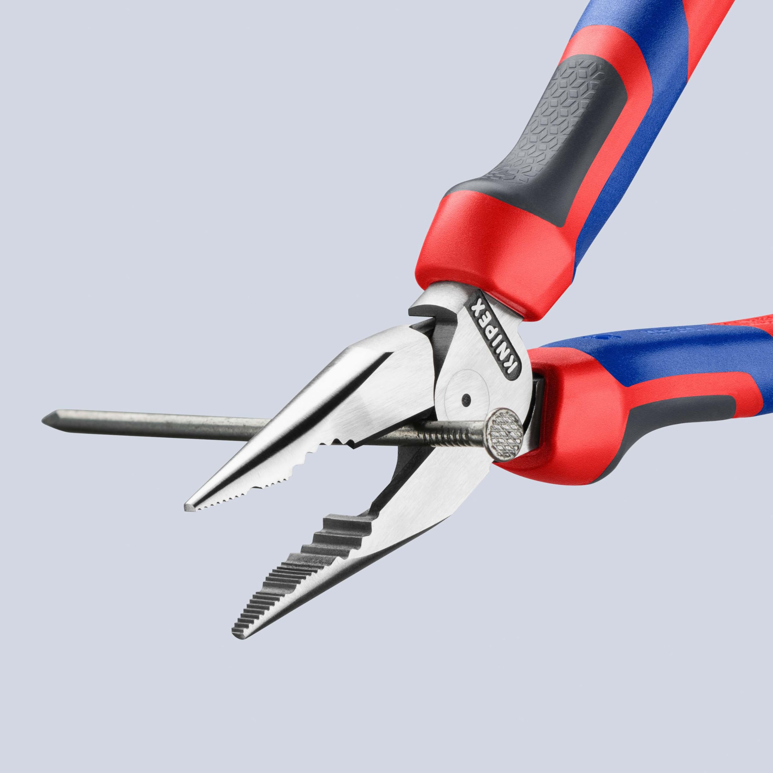 Knipex 08 21 145 Needle-Nose Long Combination Pliers PVC Grip 145mm
