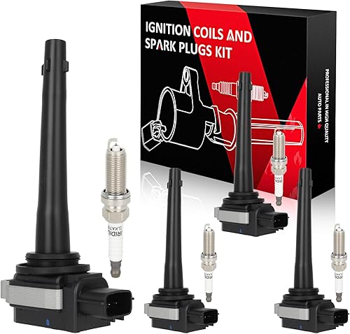 Vista 2163 de ECCPP Bobinas de encendido portátiles de repuesto para automóvil compatibles con Infiniti I30/para Nissan Maxima 3.0L V6 2000-2001 Reemplazo