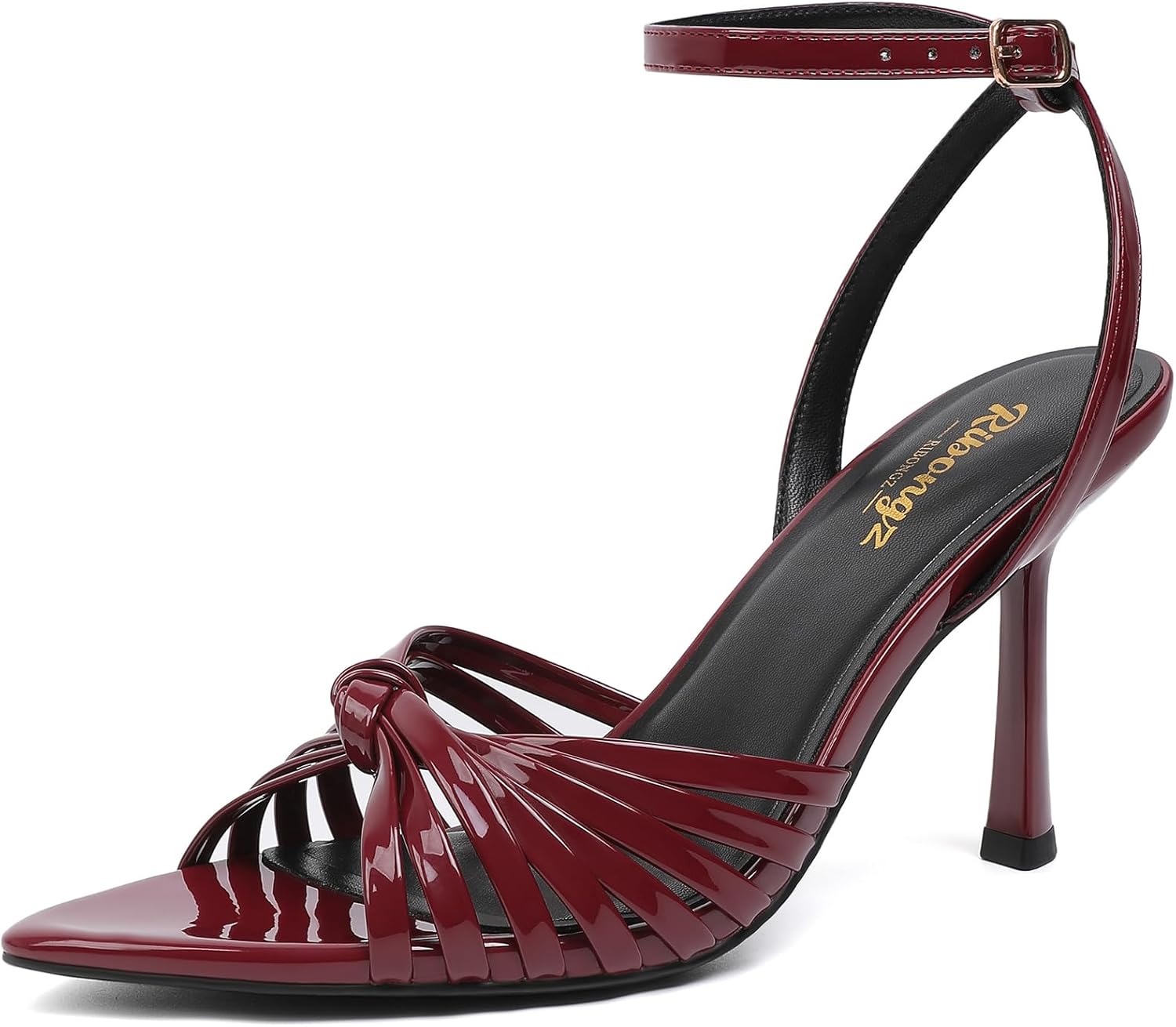 RIBONGZ Women's High Heels - Comfortable Strappy Pumps