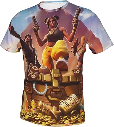 camiseta fortnite hombre