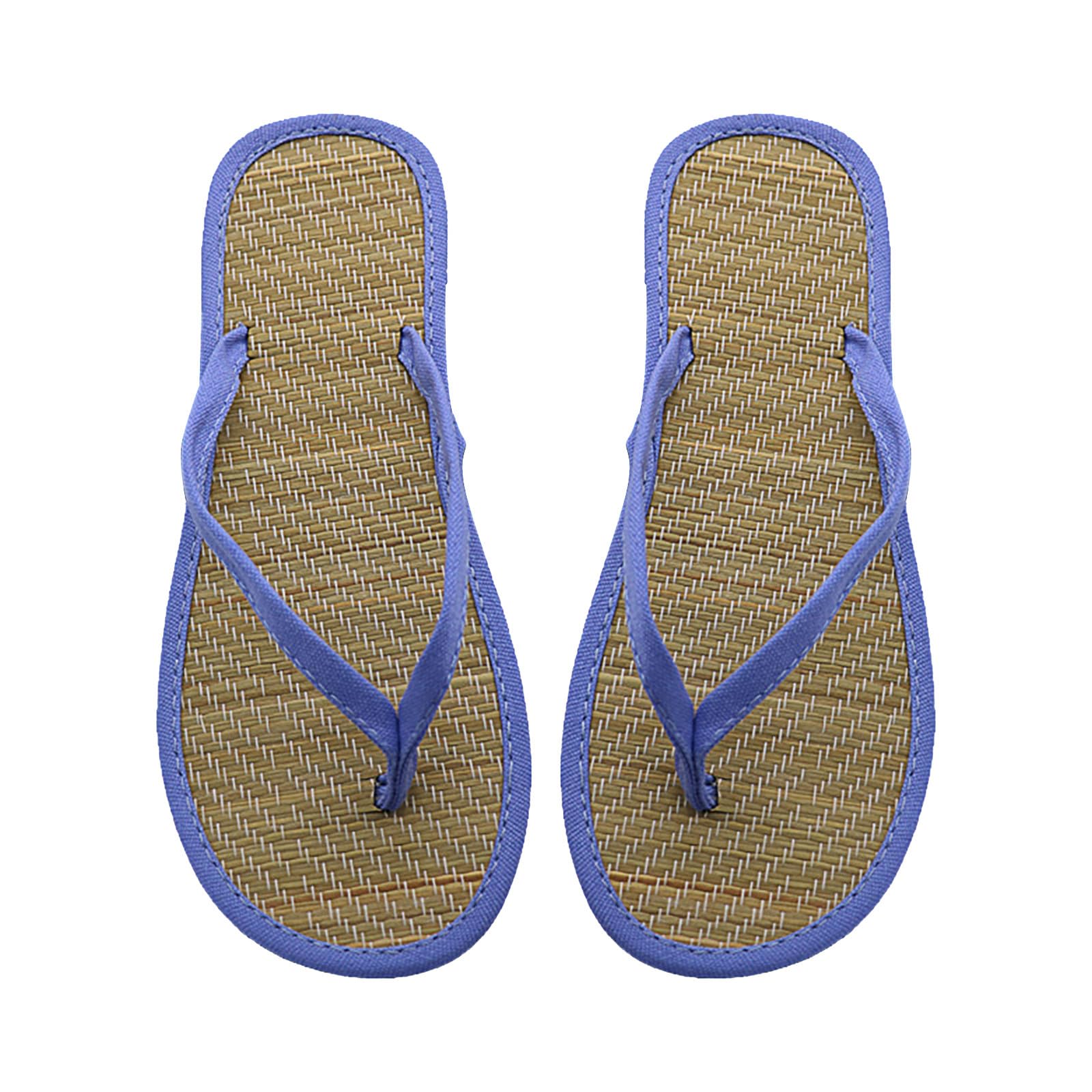 Bambus Flip Flops Damen Bamboo Rattan Flop Bequeme Rutschfeste Zehentrenner  Sommer Flache Schuhe Peep Toe Badelatschen Groe Gren Sandalette Slip On  Duschschuhe Strandpantoffeln Freizeitsandalen : Amazon.de: Fashion