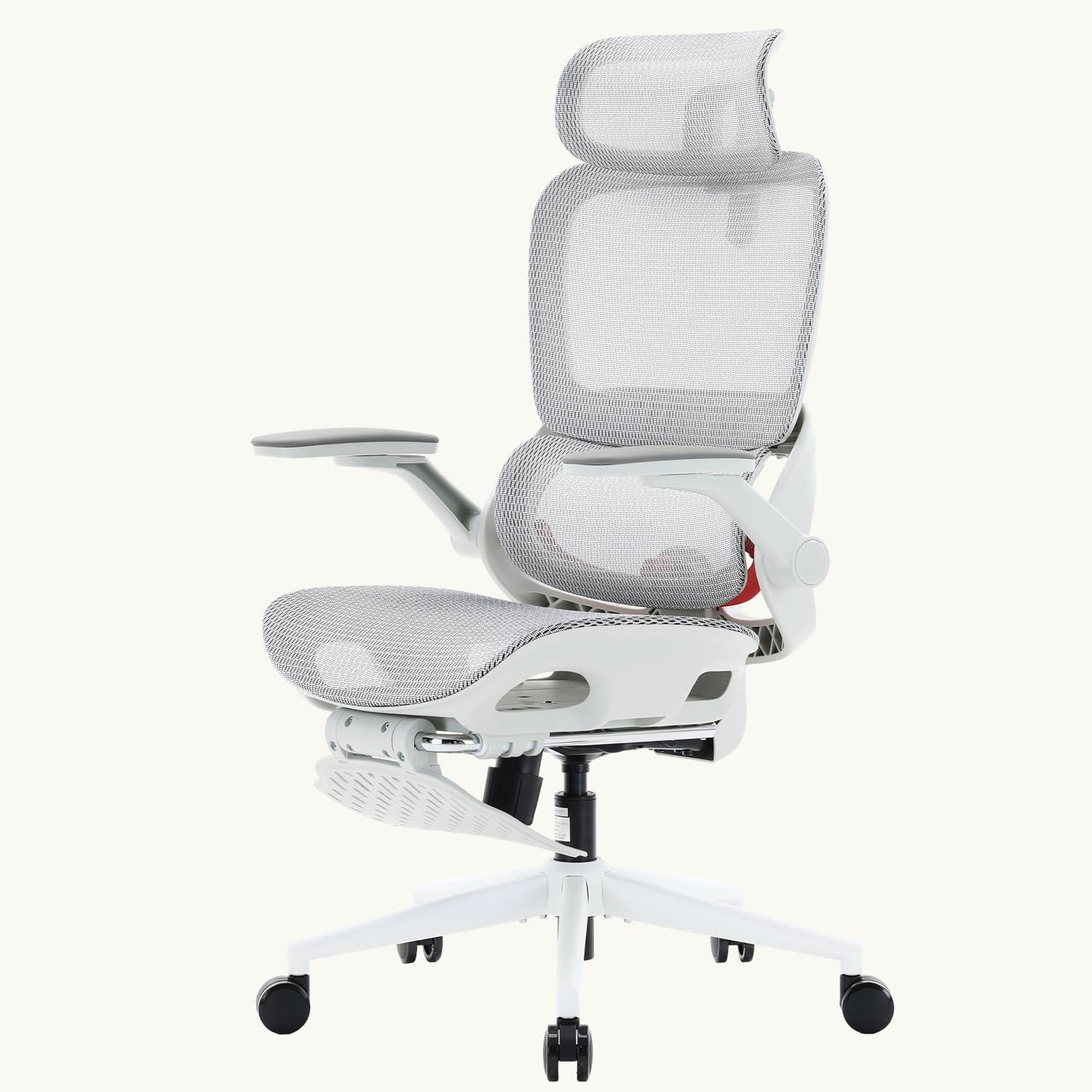 SIHOO B100 Pro Office Chair, Footrest, Adaptive Dual-Back Support, Grey — image 1