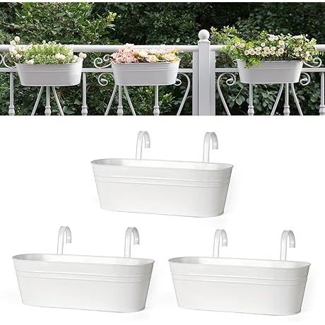 Keter Metal Iron Hanging Planter