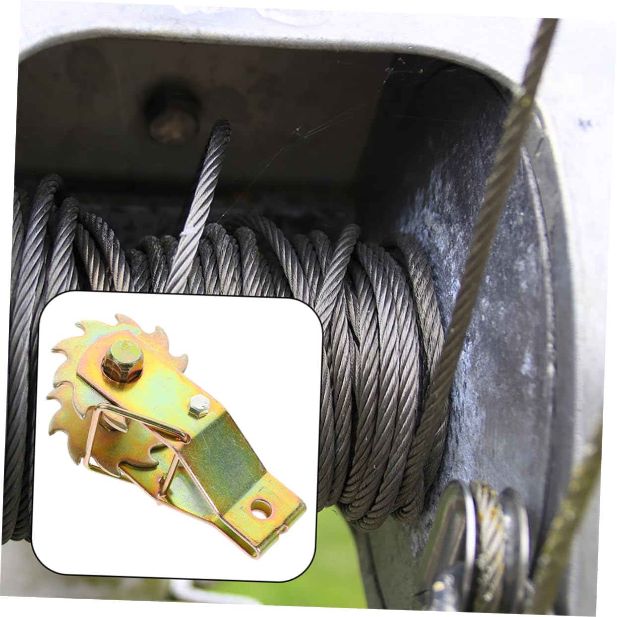 Tenditore per Filo Acciaio per Fissaggio Sicuro e Tensione Ottimale 3 Pezzi in Acciaio Resistente Tendicavo Pesante per Esterni e Strutture Agricole