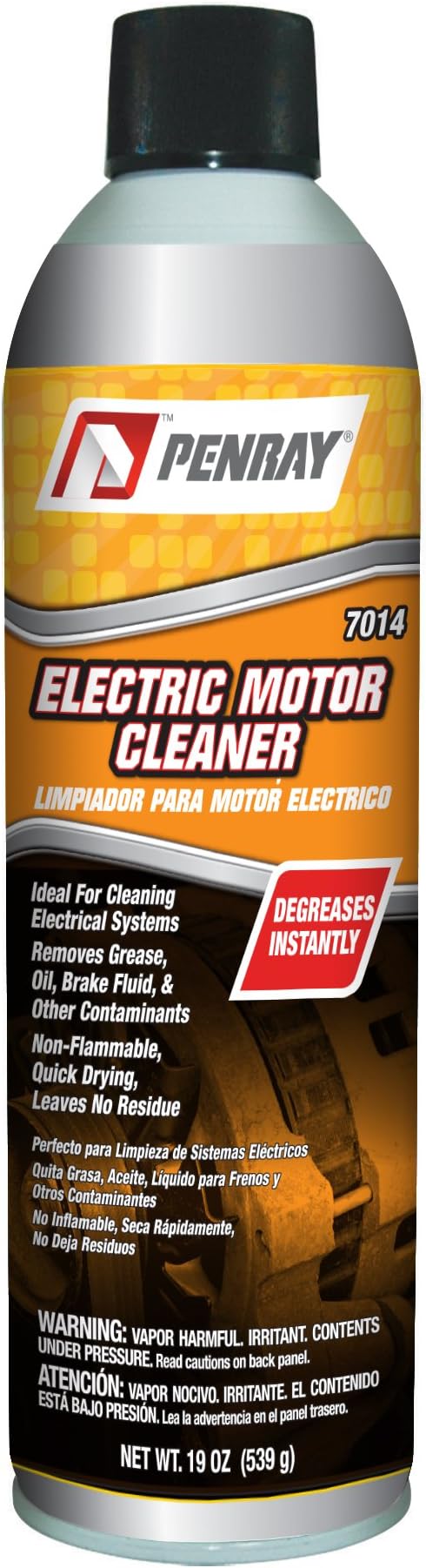 Penray 7014 Electric Motor Cleaner - 19-Ounce Aerosol Can