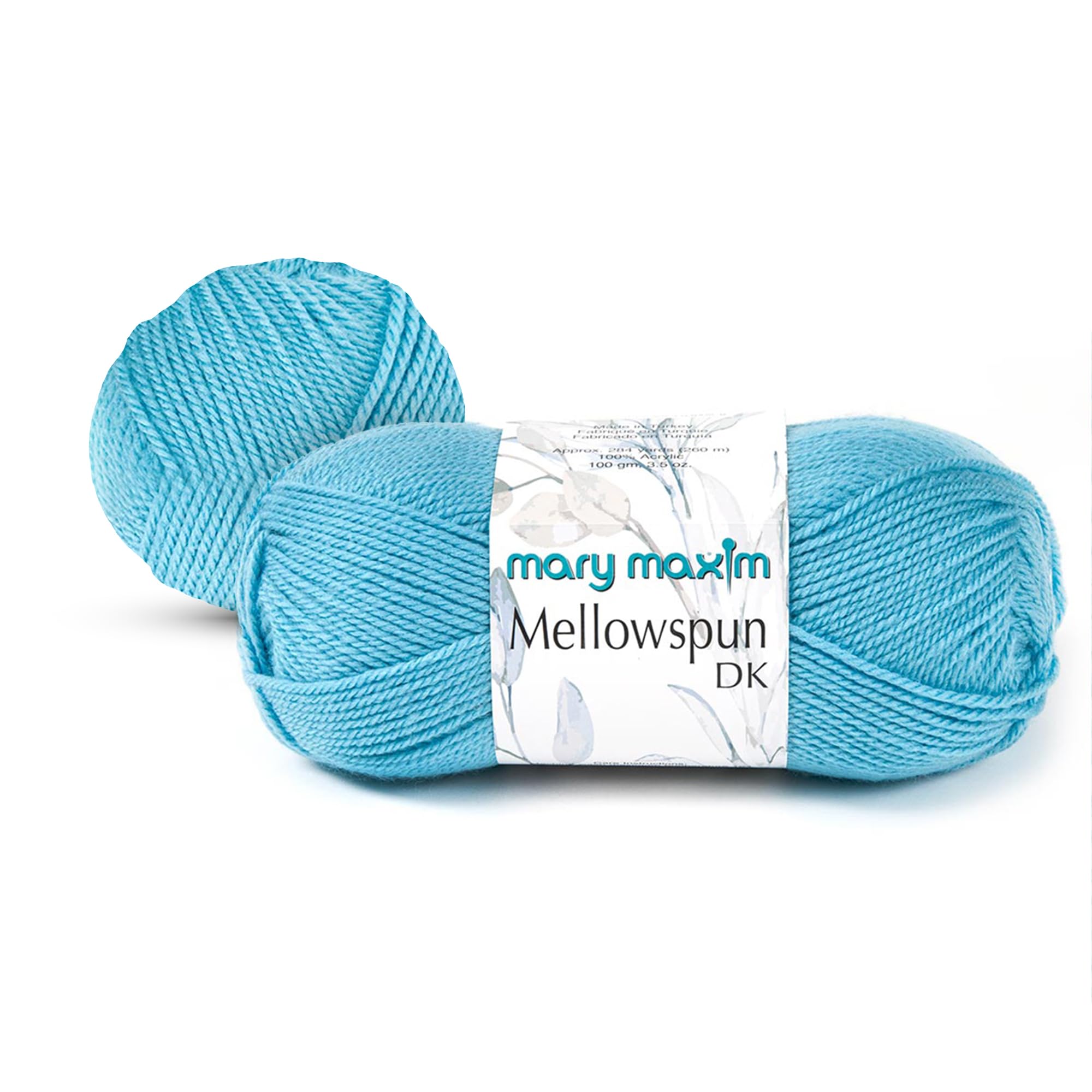 Amazon.com: Mary Maxim Mellowspun DK Weight Yarn, Lightweight