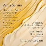 D'alba Piedmont Italian Sérum double en truffe blanche & Crème, soin végétalien, 2-in-1 Crème hydratante personnalisable avec truffes blanches, convient à tous les types de peau