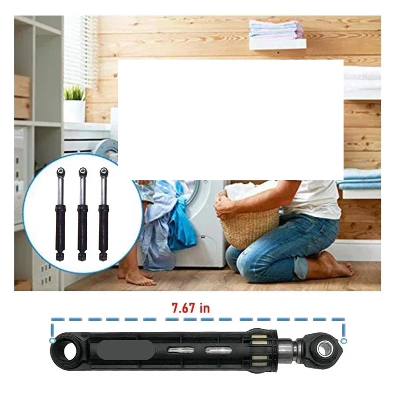 Amortisseur de Machine à Laver, Compatible avec Siemens.