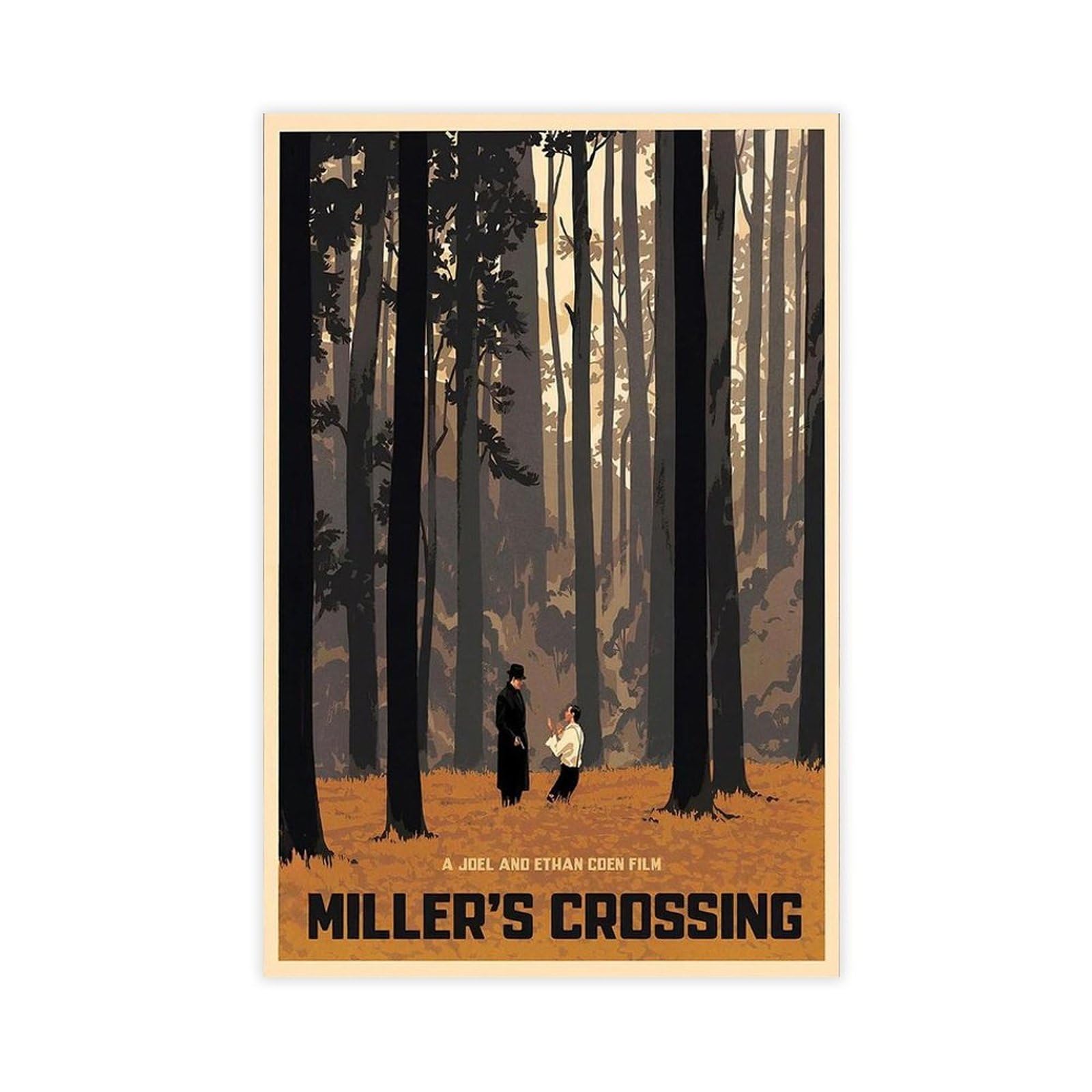 PHTHDB Miller's Crossing Movie Poster Canvas Poster Office Decor Gift