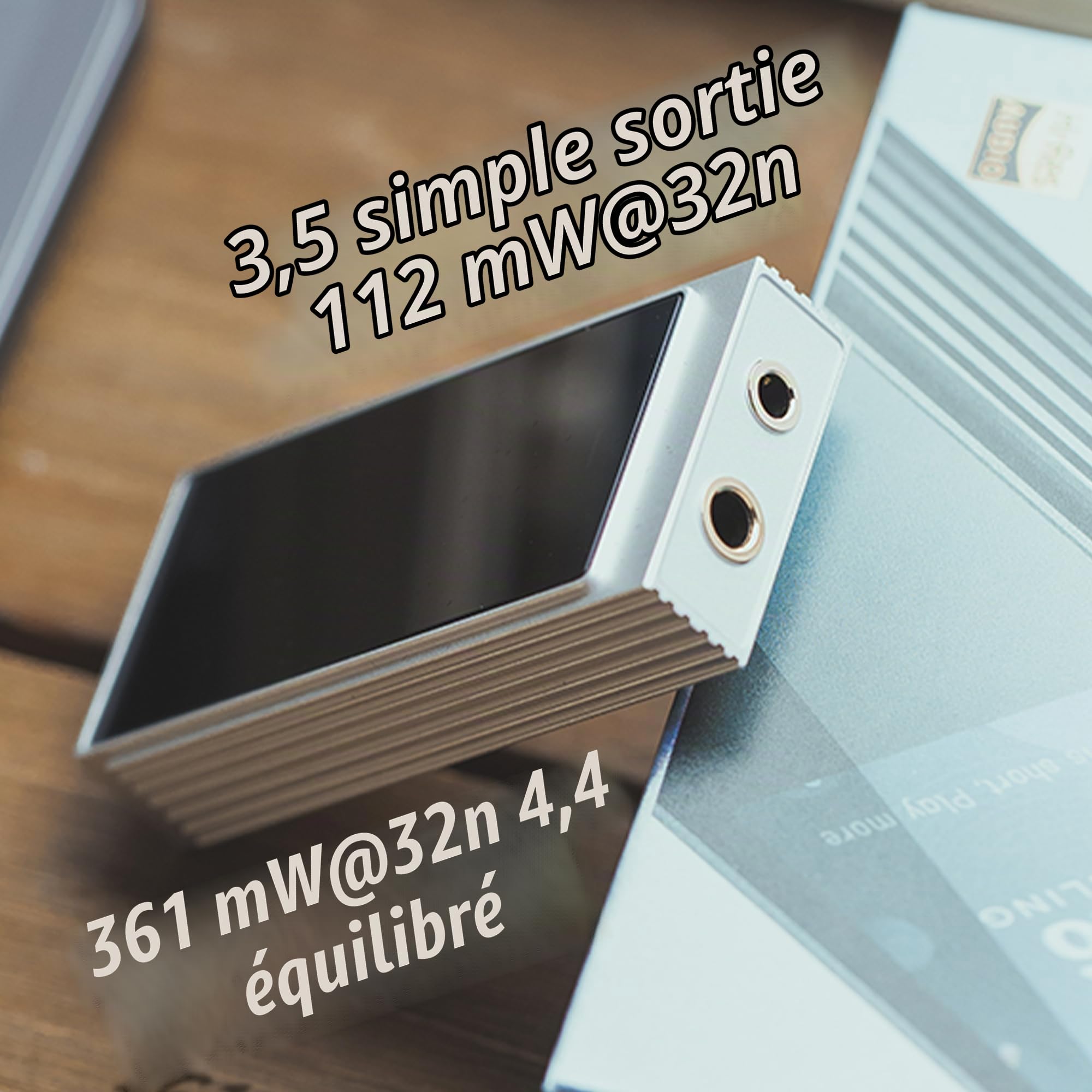Shanling UA6 Dongle USB DAC et ampli (Noir)