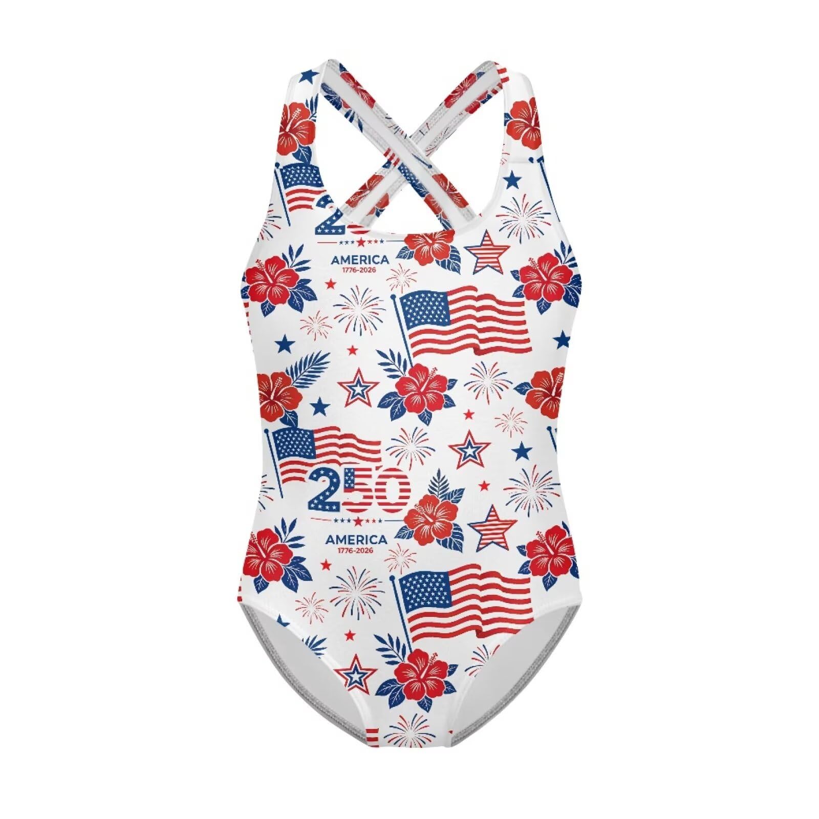 Girls One Piece Bathing Suit,Slim-Fit Ruffle Strap Swimsuit with Adjustable Strap Quick Dry Summer Beach Swim Suit
