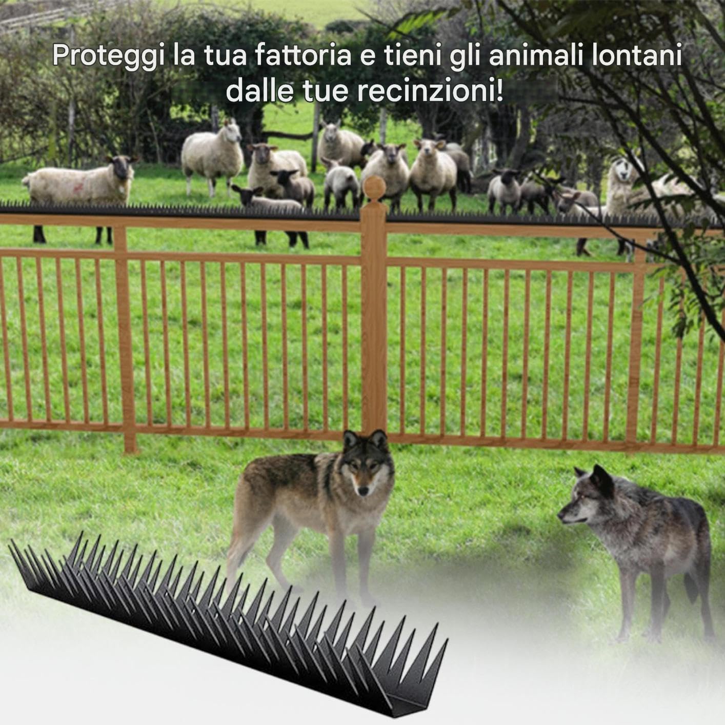 Vogelspikes Für Draußen Vogelabwehr Anti-Tauben -Spike-Streifen