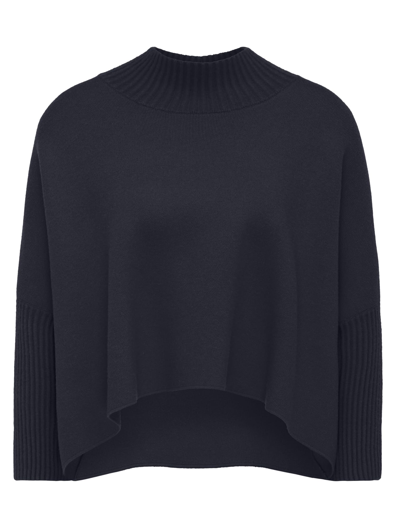 ApartFashion APART sweter oversize z wysokiej jakości materiału syntetycznego, niebieski (nachtblau), 44-46