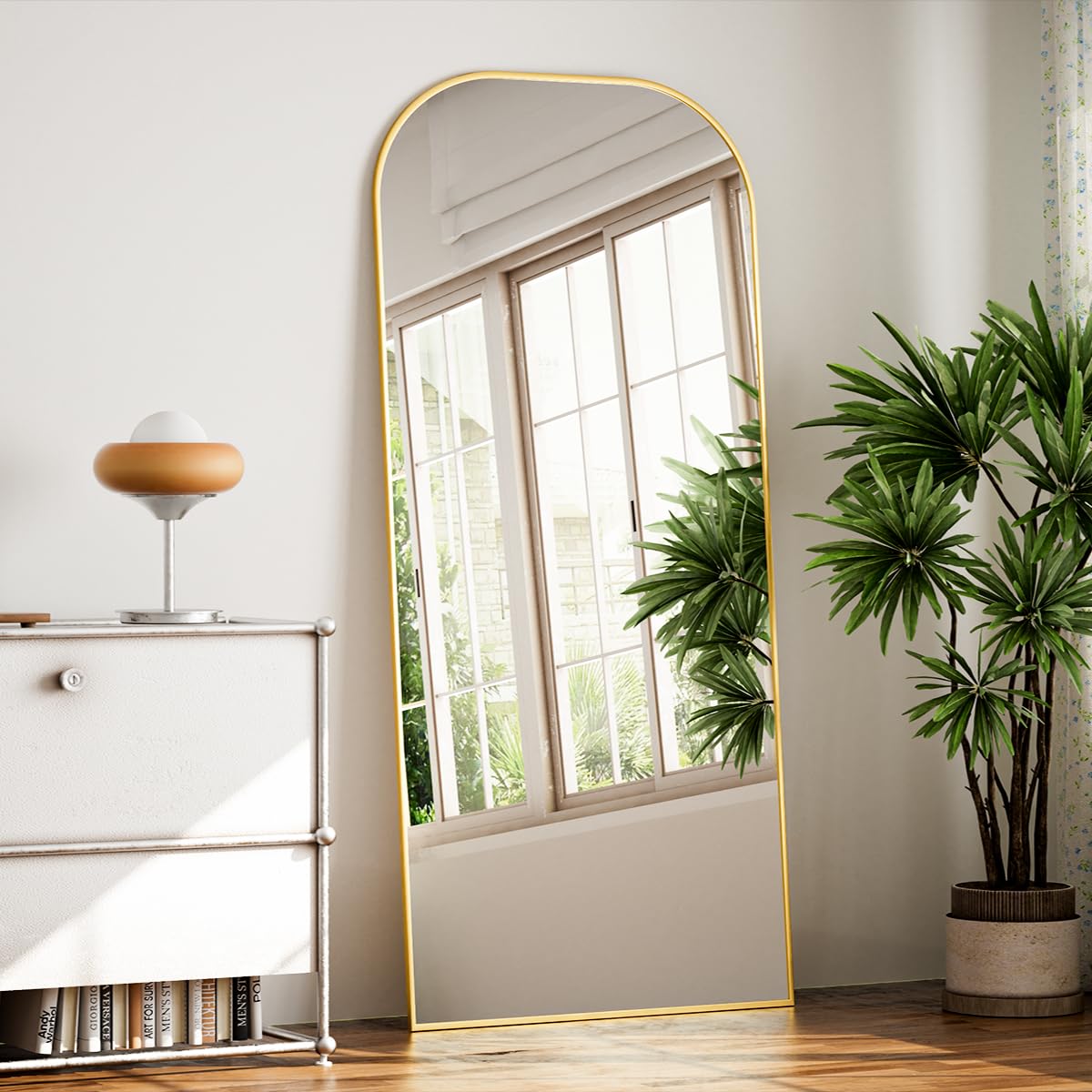 Koonmi Full Length Mirror, 71"x26" Mirror Full Length with Stand