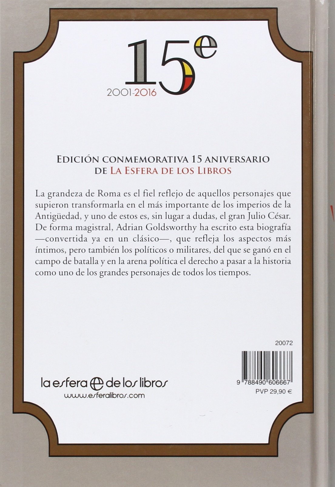 Cesar - Edición 15º (Historia)