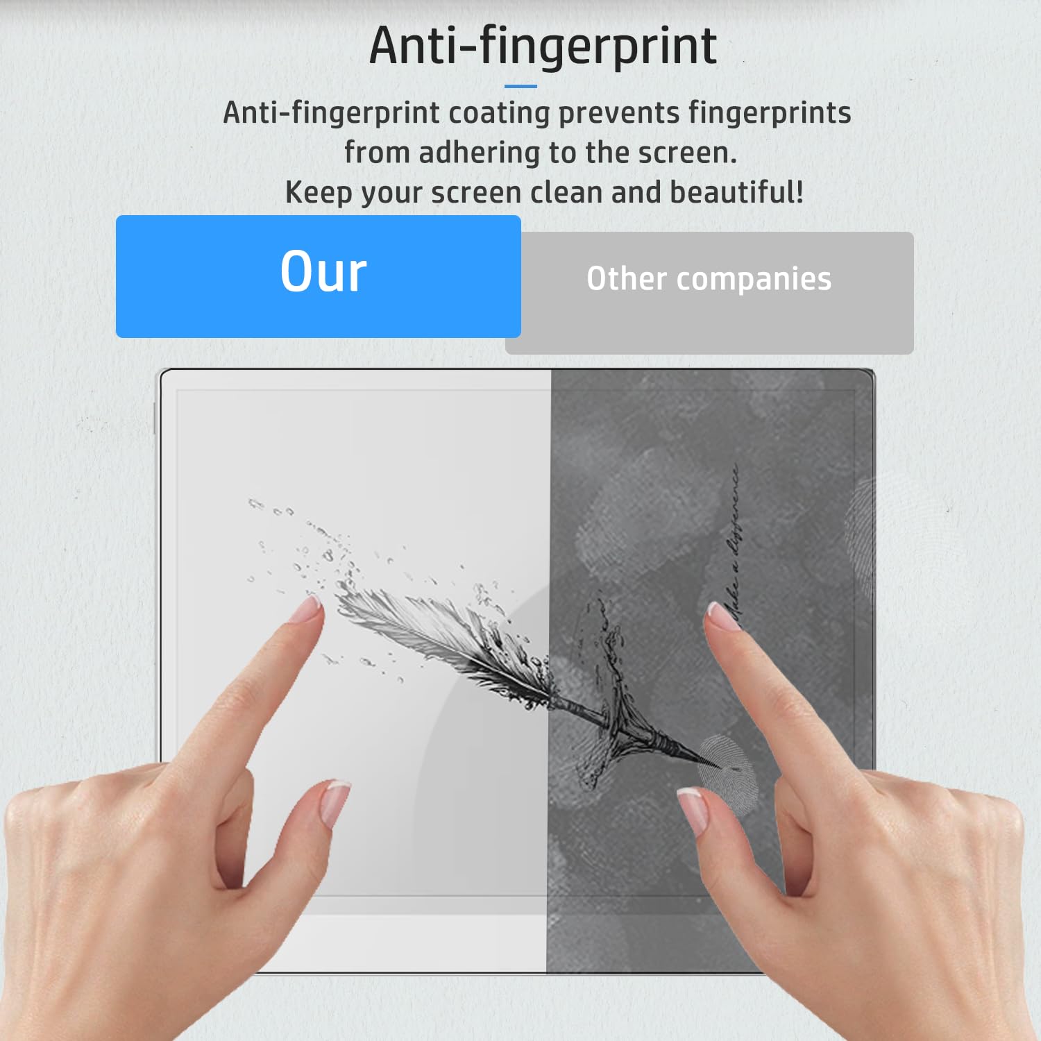 Boox Tab Ultra C 2x Protection Ecru00e1n Pour Onyx Boox Note Max 13.3 Verre Souple Film Boox Go Color 7 Gen 2