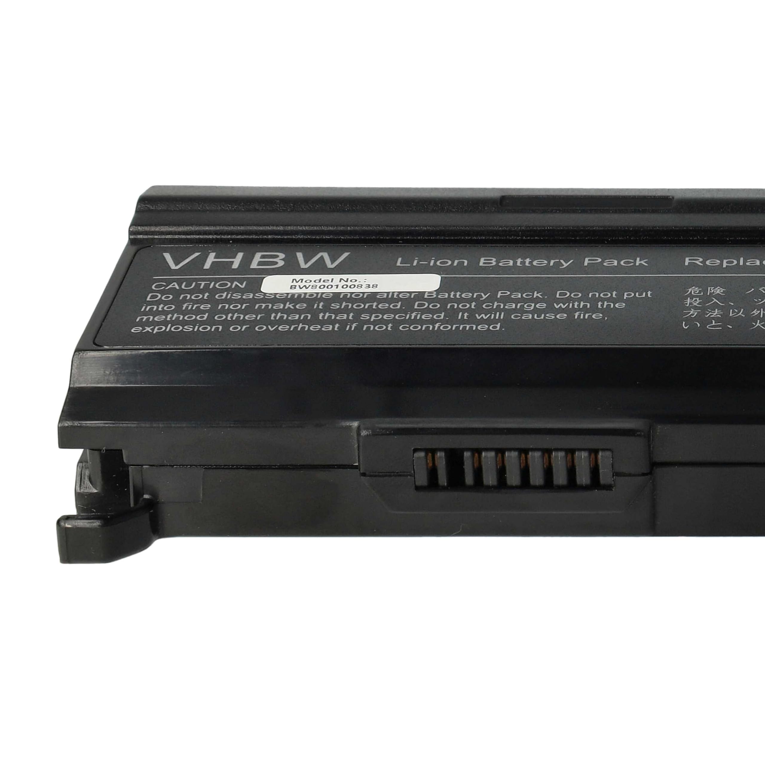 Akumulator o dużej pojemności 6600 mAh 10,8 V kompatybilny z TOSHIBA zastępuje PA3399U-1BAS, PA3399U-1BRS, PA399U-2BAS, PA3399U-2BRS, PA3400U-1BRS