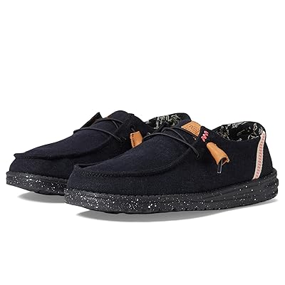 Hey Dude Wendy Washed Canvas Slip On Casual Shoes Women