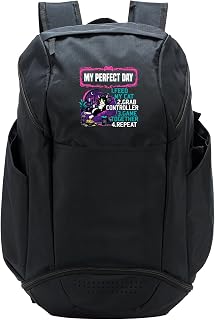Gamer Gaming Cat Video Game Sport Backpack