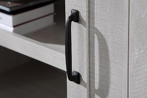 Miniatura 13 de Soportes de televisión para centros de entretenimiento, moderno soporte de TV de madera de granja para televisores de hasta 65 pulgadas, para sala