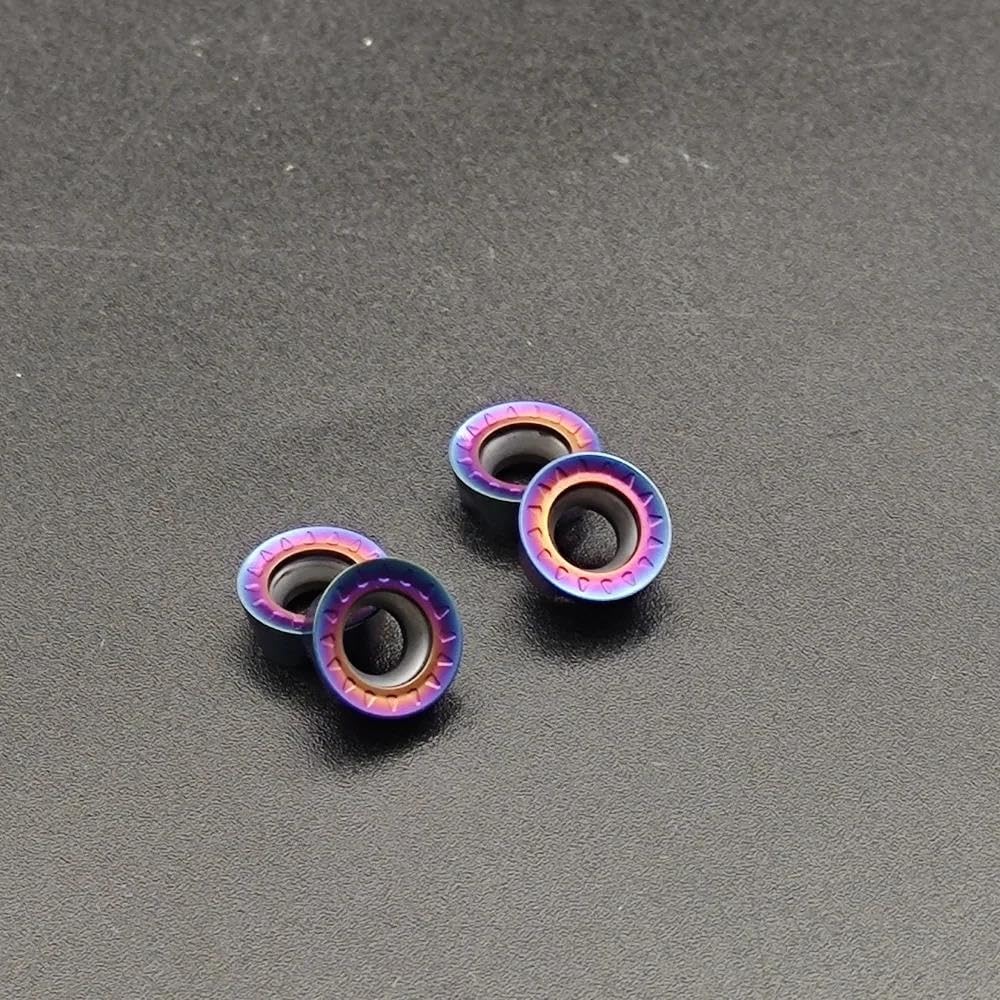 10 pièces RPMT08T2 MOE JS carbure Insert tour fraisage coupe