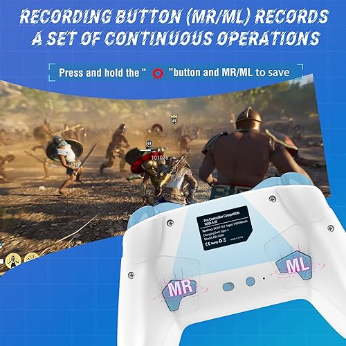 Miniatura 4 de Controlador Bluetooth compatible con Windows 7 8 10PCiOSAndroidSwitchSteamOLED consola de juegos control remoto inalámbrico Pro Dual Shock con