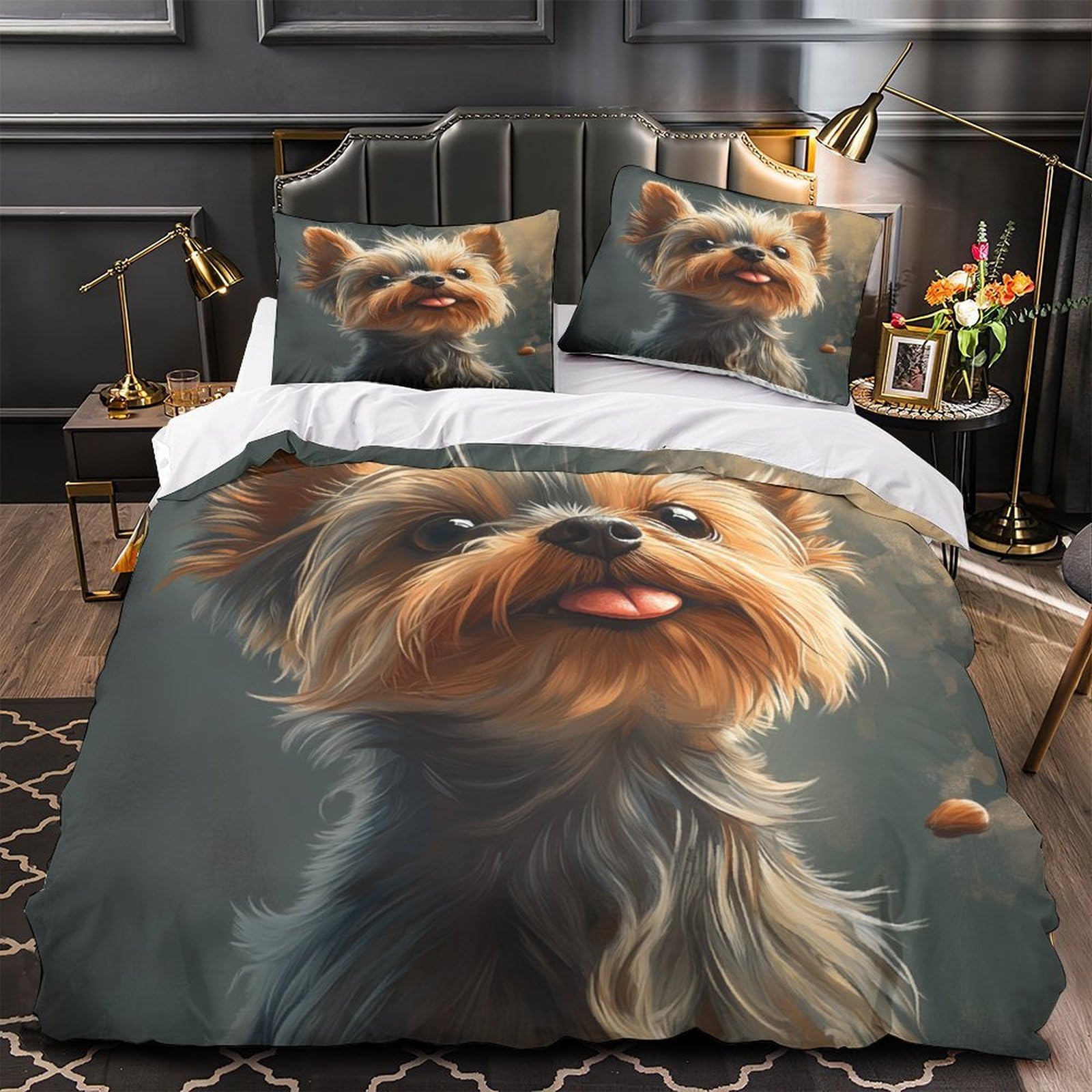 Drap de couette Yorkshire anti-tache pour simplifier la vie des adolescents et adultes