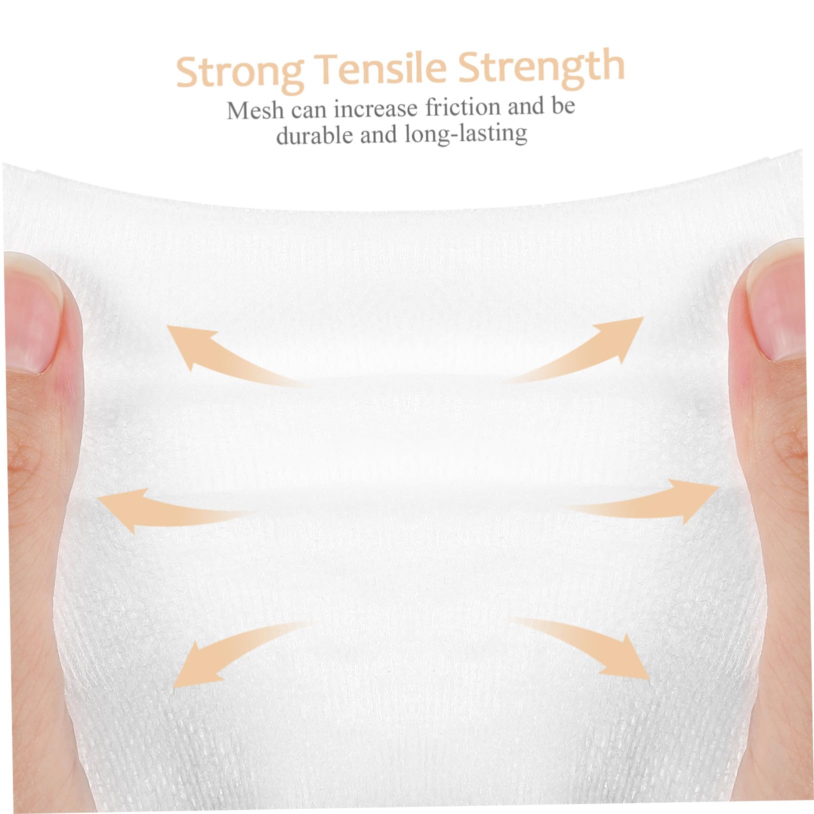 Make Up Entferner Pads 400 Stück aus Stoff für Gesichtsreinigung Weiß