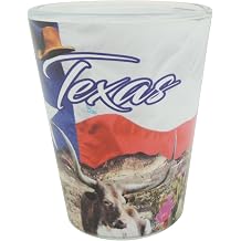 City Merchandise Texas State Flag Souvenir Shot Glass - 1.5oz