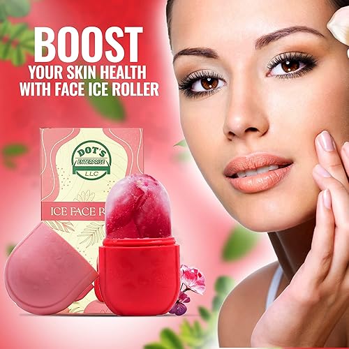 Miniatura 6 de Molde de silicona para rodillo de hielo facial para infusiones de cuidado de la piel en casa, alivio de la hinchazón ocular, masaje refrescante