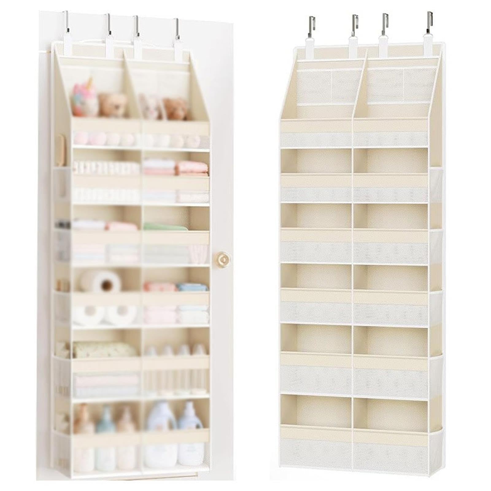 Organizador sobre la Puerta, Capacidad de 85 Libras, Almacenamiento detrás