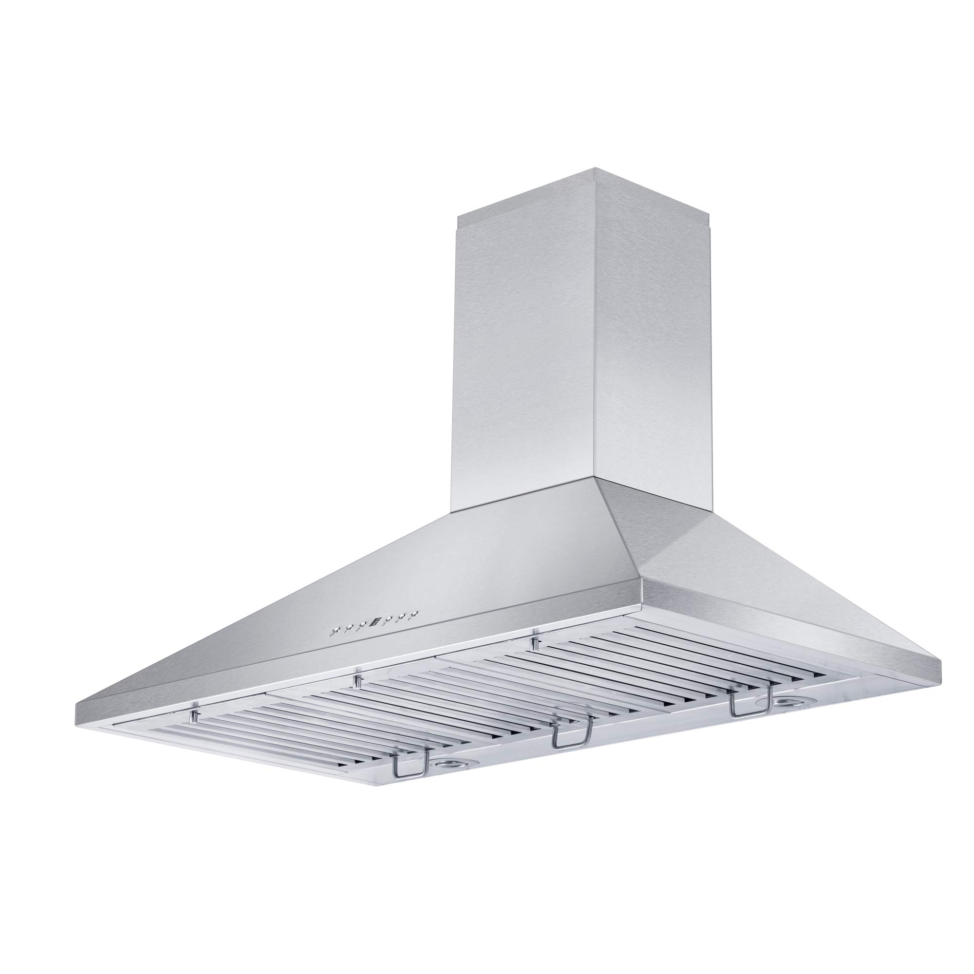 Cosmo 63190 36 in. Wall Mount Range Hood with Ductless Convertible Duct