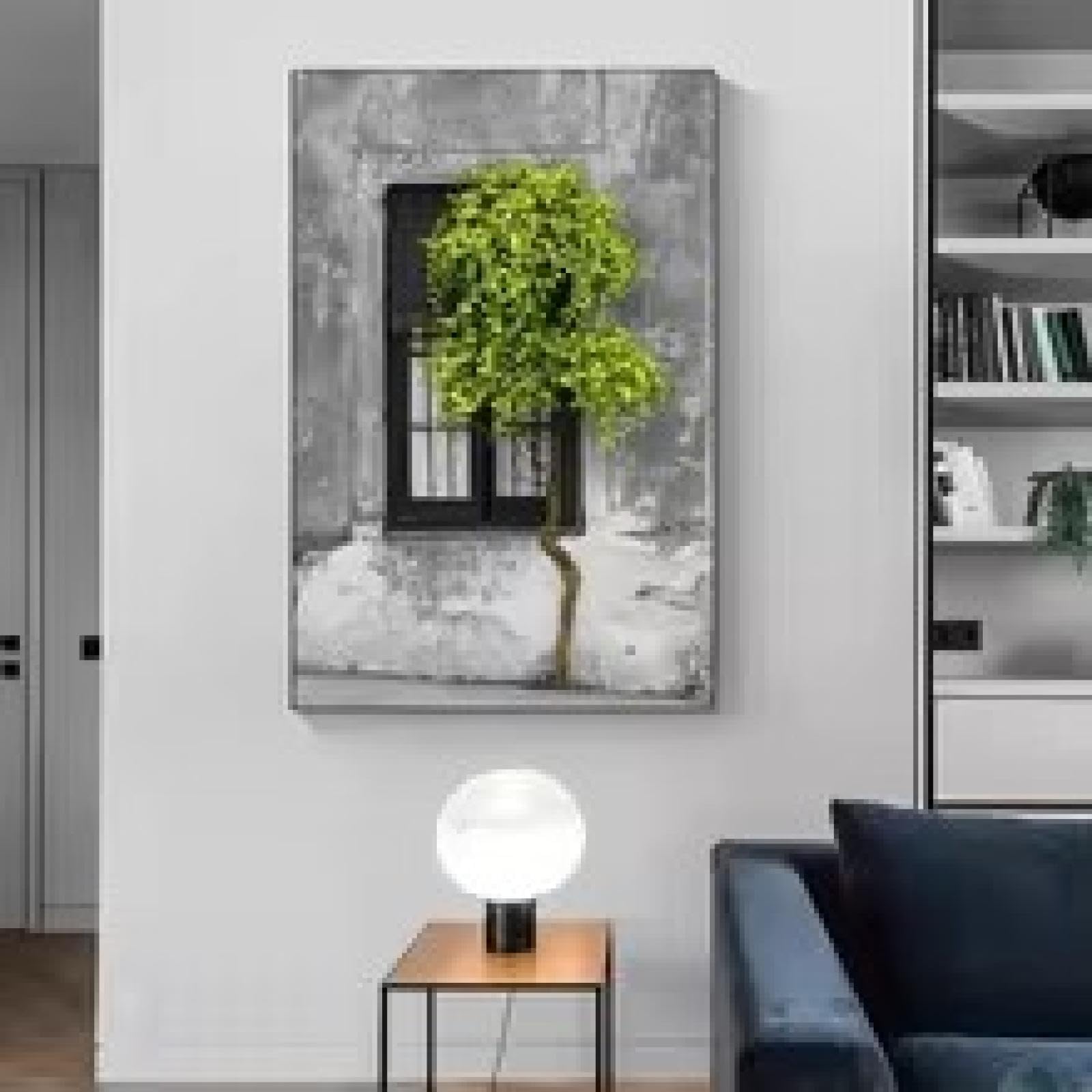 Décoration murale arbre moderne en impression haute définition 40x60 - 6
