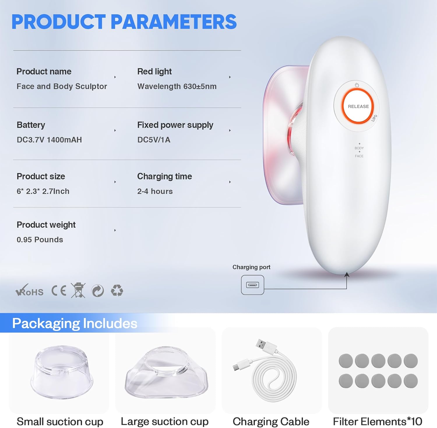 3-in-1 Electric Cellulite Massager, 3-in-1 Body Sculpting Machine -3 Modes Adjustable Body Sculpting Machine- Home Use Cupping Therapy Tool for Back, Belly, Waist, Arms, Legs-White 5 71LKhhOuQ5L. AC SL1500