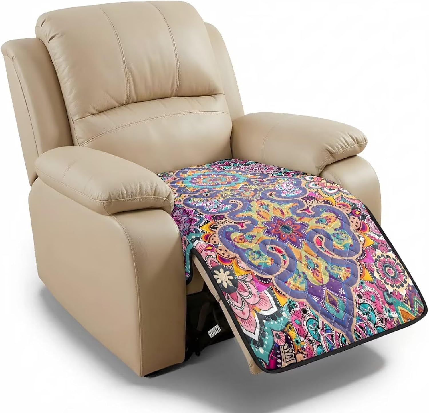 ZDCUSTOM Southwest Aztec Covers for Recliners Chair, Ethnic Recliner Chair Cover Waterproof Sofa Couch Slipcover Wear-Resistant & Easy to Store Furniture Protector Washable