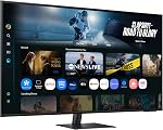 SAMSUNG Moniteur Intelligent M7 UHD VA Haute Résolution 43 po 60Hz 4ms HDMI + USB-C avec Applications Smart TV, Optimiseur d'Image AI, Sécurité Samsung Knox & Copilot - (LS43FM702UNXZA) [Version Canada]