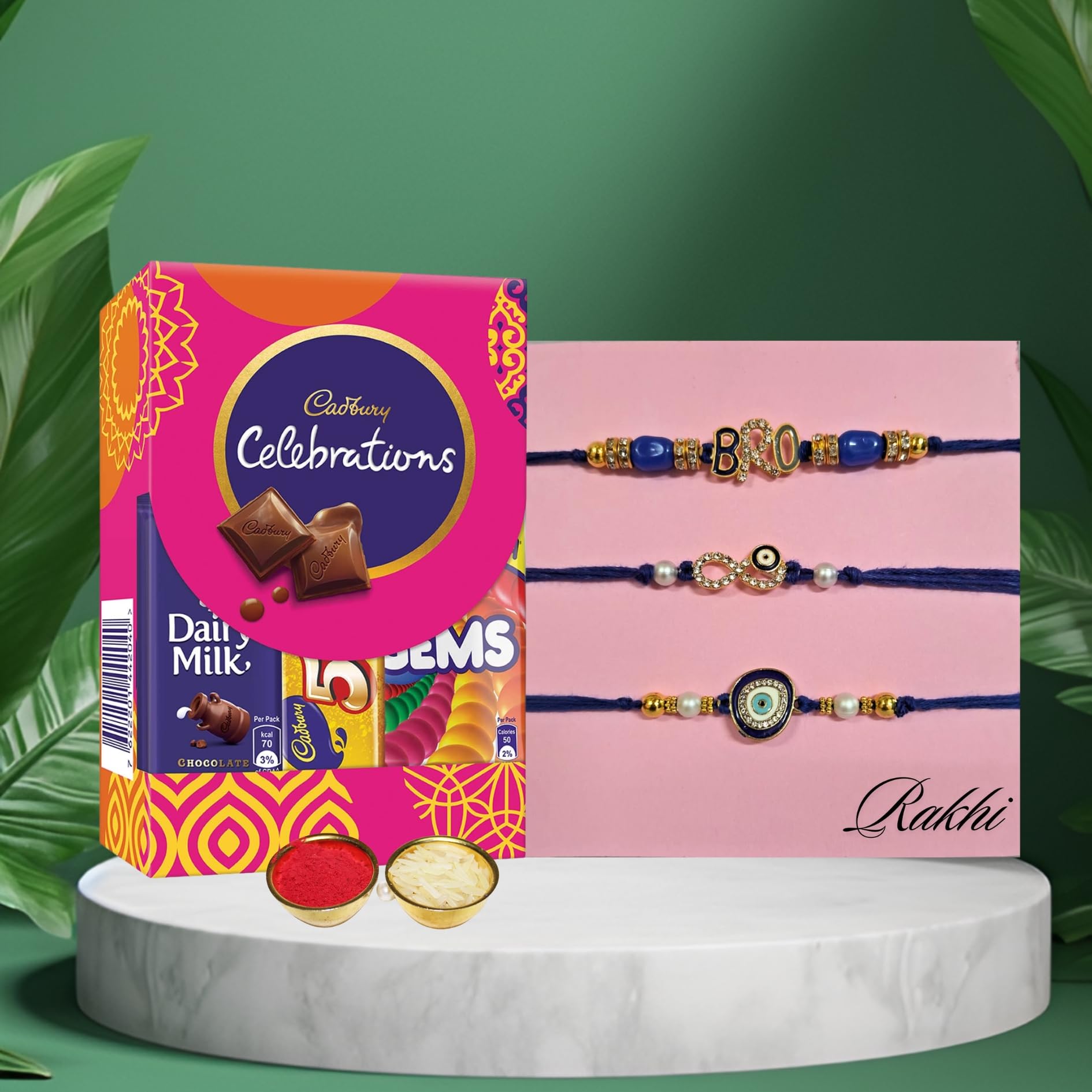 See full amazon price history chart for Alaukik Combo of 3 Rakhi For Brother With Chocolate Gifts Combo Set,Brother Rakhi Set, Rakshabandhan Bhai Bhabhi Hamper Greeting Card,Set Of 3 Rakhi Alaukik Combo of 3 Rakhi For Brother With Chocolate Gifts Combo Set,Brother Rakhi Set, Rakshabandhan Bhai Bhabhi Hamper Greeting Card,Set Of 3 Rakhi (B0D53BLBYC) Amazon Price History, Amazon Price Tracker