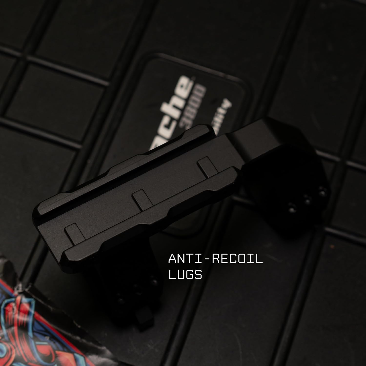 Monstrum Deadlock Series High Profile Scope Mount with Level Bubble | 1.93 inch Center Height | 30 mm Diameter