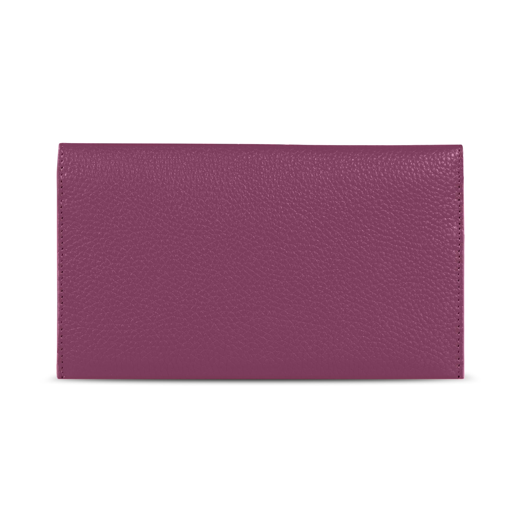 Otto Angelino portafoglio in vera pelle e porta carte di credito - portafolgio da viaggio stile-busta - scompartimenti multipli per denaro, Smartphone - Blocco di RFID - Unisex