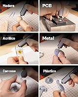 Vista 6 de HOTO SNAPBLOQ - Kit de herramientas maestro 3 en 1 para bricolaje y reparación, motor sin escobillas, sistema de fijación magnética, 114 accesorios