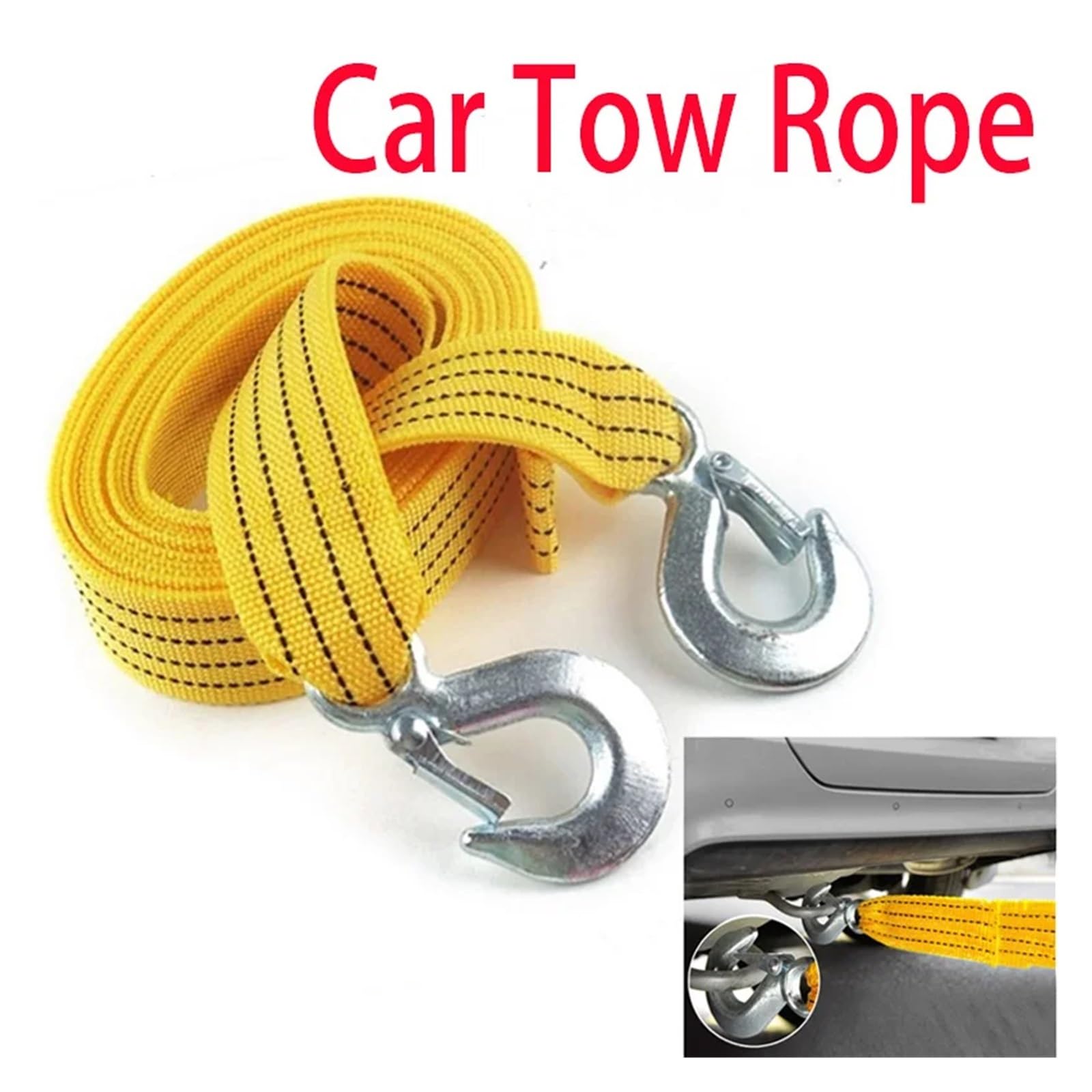 Cinghia di traino per impieghi gravosi Cinghia di traino for impieghi gravosi, cavo di traino, fune di traino for impieghi gravosi, cinghia di traino, accessori for auto, fune di traino