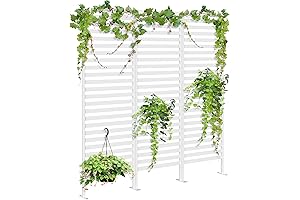 Air Conditioner Fence, 15.5' x 23.2' Fogein Privacy Fence 12 Pack