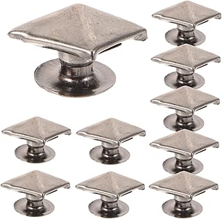 LIGHTAOTAO 100 peças rebites pontiagudos acessórios para unhas roupas punk brincos de ouro roupas spikes punk spikes punk artesanato tachas sapatos bolsas de latão kit de pregos punk tachas